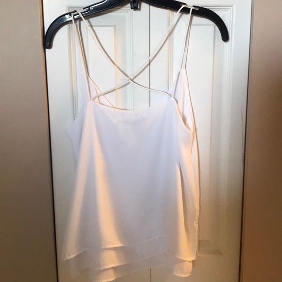 H&M Chiffon Tank Top - size 6 - Picture 2 of 3